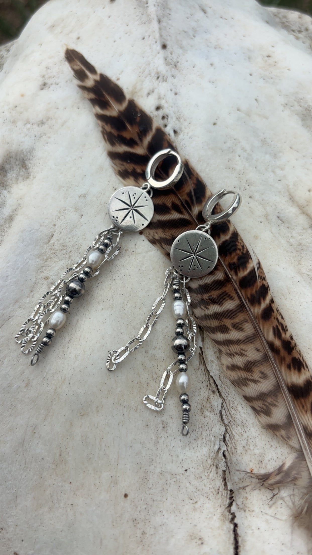 Midnight Huggie Earrings
