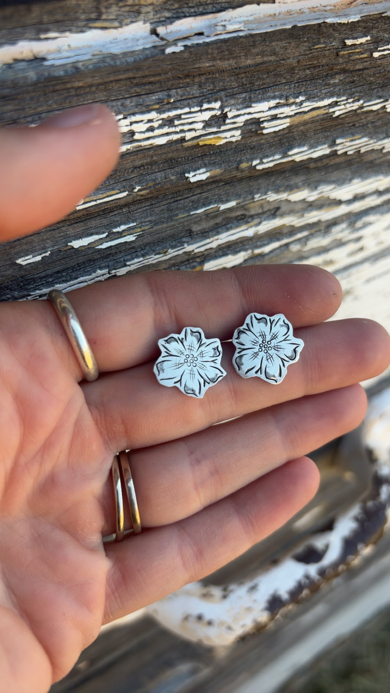 Wild Flower Studs