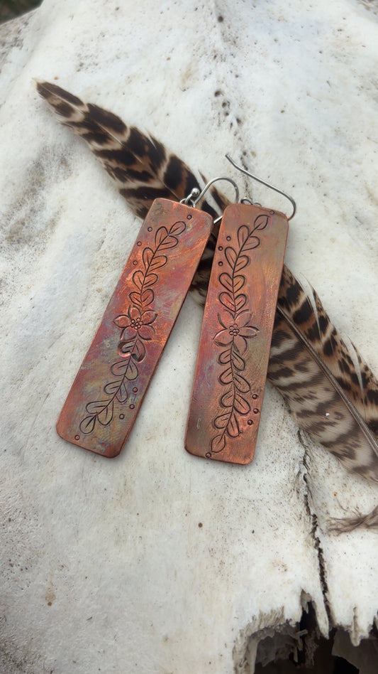 Copper Earrings